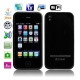 Phone 5 Black, Analog TV (PAL/NTSC/SECAM), WIFI & JAVA Bluetooth FM Function Touch Mobile Phone, Slip-operation can change the menu (4 pages), Swing Change the Wallpaper, Dual Sim cards Dual standby, Quad band, Network: GSM850/ 900 / 1800/ 1900MHZ