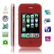 G5 Red, Analog TV (PAL/NTSC), JAVA Bluetooth FM function Touch Screen Mobile Phone, Dual Sim cards Dual standby Dual camera, Slip-operation can change the menu, Quad band, Network: GSM850/ 900 / 1800/ 1900MHZ
