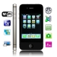 4S Black, Analog TV (PAL/NTSC), Wifi JAVA Bluetooth FM function Touch Screen Mobile Phone, Dual Sim cards Dual standby Dual camera, Slip-operation can change the menu, Quad band, Network: GSM850/ 900 / 1800/ 1900MHZ