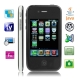 P5000+ Black, Analog TV (PAL/NTSC), JAVA Bluetooth FM Function Touch Screen Mobile Phone, Slip-operation can change the menu (6 pages), Dual Sim cards Dual standby, Quad band, Network: GSM850/900/1800/1900MHZ