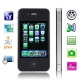 F8 TV Black, Analog TV (PAL/NTSC), JAVA Bluetooth FM function Touch Screen Mobile Phone, Slip-operation can change the menu (6 pages), Quad band, Network: GSM850/ 900 / 1800/ 1900MHZ