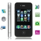 A9 Black, Bluetooth FM Function Touch Screen Mobile Phone, Dual SIM card Dual standby, Slip-operation can Change the Menu (5 pages), Quad band, Network: GSM850/ 900/ 1800/ 1900MHZ