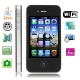 P4S Black, Capacitive Screen, Wifi JAVA Bluetooth FM Function 3.5 inch Touch Screen Mobile Phone, Slip-operation can change the menu, Dual Sim cards Dual standby, Quad band, Network: GSM850/900/1800/1900MHZ