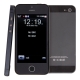 S9 Black, Analog TV (SECAM/PAL/NTSC), Wifi JAVA Bluetooth FM Function 3.5 inch Touch Screen Mobile Phone, Slip-operation can change the menu, Dual Sim cards Dual standby, Quad band, Network: GSM850/900/1800/1900MHZ