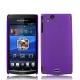 Plastic Case for Sony Ericsson Xperia Arc LT15i (X12), Purple