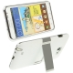 Detachable Plastic Case with Holder for Samsung Galaxy Note / i9220 / N7000 (White)