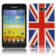 United Kingdom Flag Plastic Case for Samsung Galaxy Note / i9220 / N7000