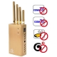 High Power Handheld Mobile Phone/Wi-Fi/GPS Signal Jammer (Coverage: 5~15 meters), Golden