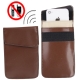 Cell Phone Signal Shielding Bag (Coffee)