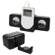 Portable Mini Folding Sound Box Speaker for iPod, Mobile, MP3, MP4 (Black)