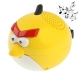 Angry Birds Style Mini Speaker, Size: 90 x 57 x 57mm (Yellow)