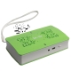 Portable Mini MP3 Speaker, FM Radio, with TF /USB Host/ FM, Built in Rechargeable Li-ion Battery (Green)