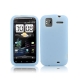 Silicone Case for HTC G14 / Sensation (Blue)