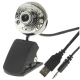 8000K pixels Driverless PC camera with 6 LED & Mic, Professional video-Chatting