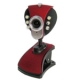 8000K pixels Driverless PC camera with 6 LED & Mic