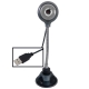 8000K pixels Driverless PC camera With 3 LED, Vacuum Cup Sucker
