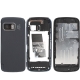 Full Housing Cover for Nokia 5800 With Full Touch-Screen, with logo  (Bluish Grey)