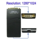 USB 2.0 to VGA, DVI, HDMI Adapter , Resolution: 1280*1024