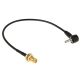 CRC9 Plug to RP-SMA Male Cable, Cable Length: 15CM