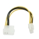 Motherboard 12V P4 4-pin to Molex 4-pin power Adapter Cable