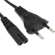 2 Prong Style EU Notebook Power Cord, 1.2M