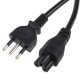 3 Prong Style Italian Notebook AC Power Cord, Length: 1.8M