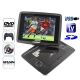 11.1 inch TFT LCD Screen Portable DVD with Card Reader & USB Port, Support Analog TV (PAL/NTSC) & Game & 270 Degree rotating function (1168B)