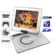 12.1 inch TFT LCD Screen Portable DVD with Card Reader & USB Port, Support Analog TV (PAL/NTSC) & Game & 270 Degree rotating function (399B)