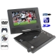 7.8 inch TFT LCD Screen Portable DVD with Card Reader & USB Port, Support Analog TV (PAL/NTSC) & Game & 270 Degree rotating function (DVD-768G)