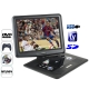 16 inch TFT LCD Screen Portable DVD with Card Reader & USB Port, Support Analog TV (PAL/NTSC), Game, 270 Degree rotating (DVD-1568A)