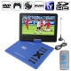 9.5 inch TFT LCD Screen Digital Multimedia Portable DVD with Card Reader & USB Port, Support TV (PAL / NTSC / SECAM) & Game Function, 270 Degree Rotation, Support SD / MS / MMC Card (Blue)