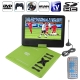 9.5 inch TFT LCD Screen Digital Multimedia Portable DVD with Card Reader & USB Port, Support TV (PAL / NTSC / SECAM) & Game Function, 270 Degree Rotation, Support SD / MS / MMC Card (Green)