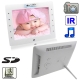 8 inch Digital Photo , with Taking Picture, Video, Alone the Recording, MP3/MP4, Infrared Night-vision Function, Support SD/MMC Card