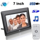 7 inch Digital Picture Frame with Remote Control Support SD / MMC / MS Card and USB (7005B)
