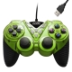 USB 12 Button Double Shock Game Pad, Plug and Play, (LightGreen)