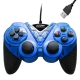 USB 12 Button Double Shock Game Pad, Plug and Play, (Baby Blue)