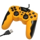 USB 12 Button Double Shock Game Pad, Plug and Play (Orange)
