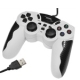 USB 12 Button Double Shock Game Pad, Plug and Play (White)