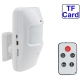 Spy DV Camera with Remote Control , Support Motion Detection  / Take Photo / Video / Audio Recording Function and TF Card 16GB Max, Video: 640x180 AVI format