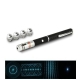 4 Patterns <50 Blue Light Laser Pointer Pen Adjustable Focal Length with 4 Lenes