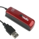 Multifunctional Magic Mini Scanner, Product size: 90.6x27.33x20.28mm (Red)