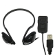Headphone with Microphone and Line Remote Controller for PS3