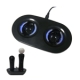 Two Blue light Charger Station for PS3 Move