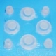 Left rubber for PSP 2000