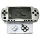 Silver Full Housing Shell Cover Case For PSP 2000 (OEM Version)