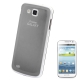 Metallic Brushed + Plastic Material Replacement Battery Cover for Samsung Galaxy Premier / i9260 (Dark Grey)