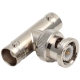 BNC Plug To 2 BNC Jack (T)