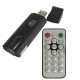 USB 2.0 TV Stick, Support World wide Analog TV
