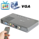 1680x1050 LCD TV-Box / Digital Computer TV Program Receiver (Silver)