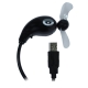 Dolphin Style Mini USB Flexible Fan with Switch, Fan Diameter: 65mm